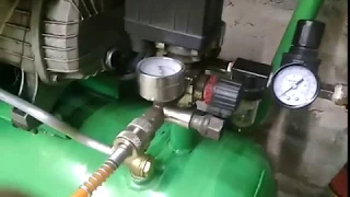 Доработка компрессора фильтром от авто