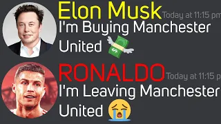 Elon Musk Buys Manchester United !