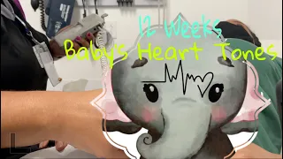 12 Weeks  First time Hearing Baby's Heart