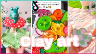 🍀 CLAY ART STORYTIME ✨Satisfying And Relaxing Video 🌈 BigBang Storytime || Best  Compilation Part 4