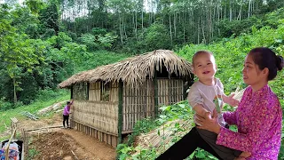 100% Completed New Bamboo House & Daily Life of an 18-Year-Old Single Mother - Tieu Mai Linh