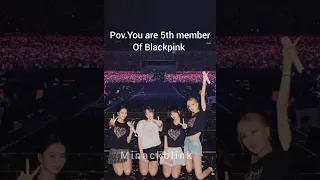 Pov.You are 5th member of Blackpink 🖤💗 #blackpink #jisoo #lisa #jennie #rosé