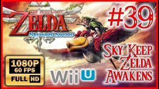 The Legend of Zelda Skyward Sword Wii U Walkthrough Part 39 Full HD Sky Keep - Zelda Awakens