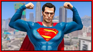 I Become Superman & Help The Cops in GTA 5 RP