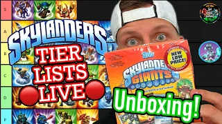 [LIVE] RARE Skylanders Unboxing AND Skylanders Tier Lists! (Trigger Warning)