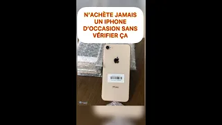 N’achète jamais un iPhone d’occasion sans vérifier ça #short #astuceiphone #iphoneastuces #astuces