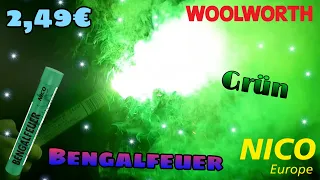 Bengalfeuer von Nico Feuerwerk (Grün)|Pyro Knall