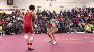 120 lbs Final Ironman Luke Lilledahl, Wyoming Seminary vs Jax Forrest, McCort