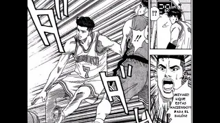 *SLAM DUNK* SHOHOKU VS TOYOTAMA PRIMER CUARTO MANGA 200-205