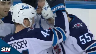 Jets' Mark Scheifele Completes Eighth Career Hat Trick vs. Rangers