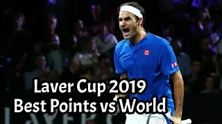 Roger Federer - Best in Laver Cup 2019 vs World