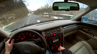 Audi S8 4.2 V8 360 HP - POV Drive Onboard Cockpit View 4K/60FPS