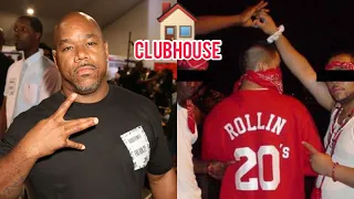 Wack100 Clubhouse “F**K A SNITCH, IMA KEEP IT REAL!!!”