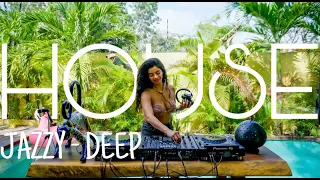 Jazzy - Deep House Live Set from Tulum | Poolside - Chill vibes