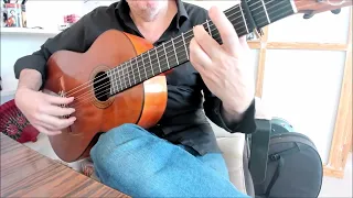 Bulerías Monday 38 - Alzapua Variations - Flamenco Guitar Tutorial with Metronome