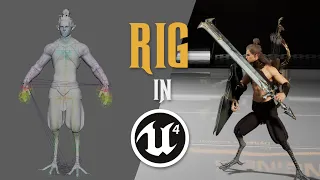 Делаем риг для Unreal Engine [ auto rig pro + maya ]