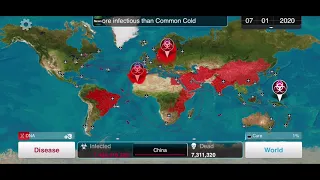 [Plague Inc.] How to beat Bio-Weapon brutal with no genes