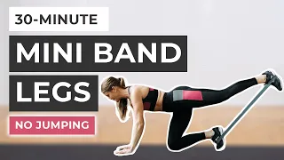 30-Minute Resistance Band Legs, Glutes + Thighs (No Jumping)