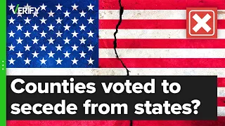 No, these U.S. counties didn't vote to secede from their state