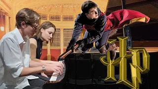 Hedwig's Theme - 4 hands piano (OST Harry Potter)