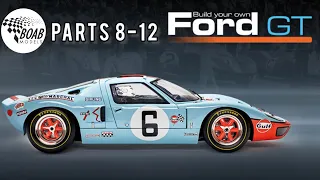 Building the Ford GT40 in 1/8 by DeAgostini - Parts 8-12