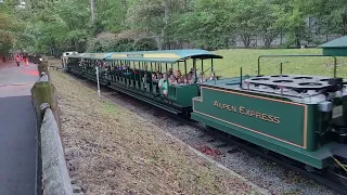 Busch Garden Williamsburg train