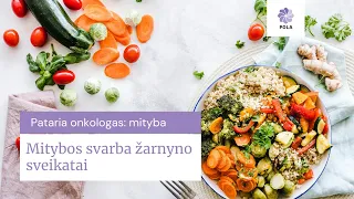 Onkologas pataria. Mitybos svarba žarnyno sveikatai