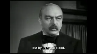 Otto von Bismarck's Iron and Blood speech (film dramatisation)