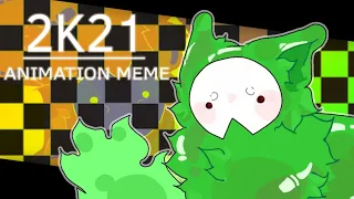 2K21 | ANIMATION MEME | [FLASH WARNING] | Flipaclip | Kaiju Paradise : Slimepup