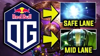 Og With The Most WTF Hero Picks On Ti9 - Safe Lane Carry IO And Mid Lane Earth Spirit Dota 2