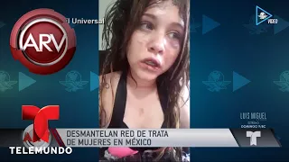 Dramático rescate de mujeres explotadas sexualmente | Al Rojo Vivo | Telemundo