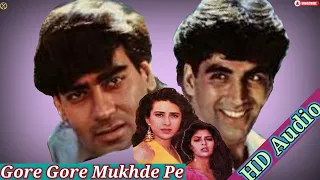 Gore Gore Mukhde Pe|Udit Narayan,Alka Yagnik|Suhaag|Gore Gore Mukhde Pe mp3 song|Udit  mp3 song