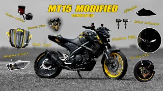 MT15 Modified Fully Loaded 💛 || Only one in Jharkhand || KKVlogs155