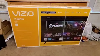 Vizio V Series 58 inch tv 2021: unboxing and setup