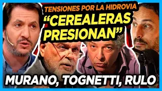 ⚠️ HIDROVÍA. MEMPO con TOGNETTI le piden a Alberto que avance y no se deje presionar por cerealeras