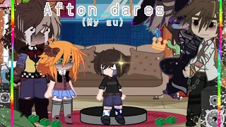 Afton dares(my au/ty for the dares:) ??helliam?)funny/afton