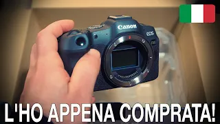 Canon R8: Unboxing in Italiano