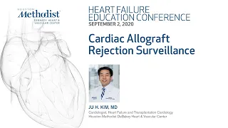 Cardiac Allograft Rejection Surveillance (Ju H. Kim, MD) September 2, 2020