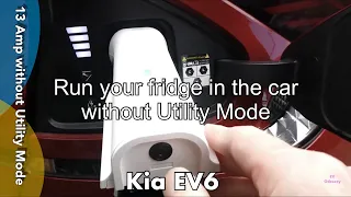 Kia EV6 - How to activate Internal V2L without Utility Mode or car being powered on.