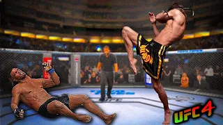 Mike Tyson vs. Sensei Fighter (EA sports UFC 4)