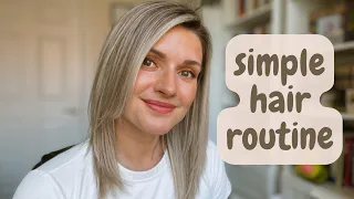 My Simple Hair Routine | Cristina Maria