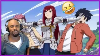 Fairy Tail Funny Moments DUBBED