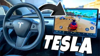 Mehr Unterhaltung in einem Auto GEHT NICHT! Gaming, Netflix & Co. im Tesla 😱🚗 | Tips, Tricks & More