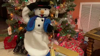 Custom spinning snowflake snowman (reupload)