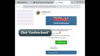 How do I migrate my Facebook account to Yoworld.com?