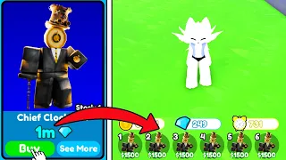 😱OMG! 🔥I BOUGHT GODLY CHIEF CLOCK MAN FOR 1M GEMS  | Toilet Tower Defense