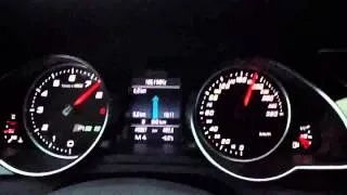 Audi RS5 2014 0-280 km/h Acceleration