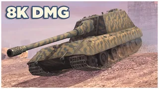 Jagdpanzer E 100 • 8K DMG • 5 KILLS • WoT Blitz