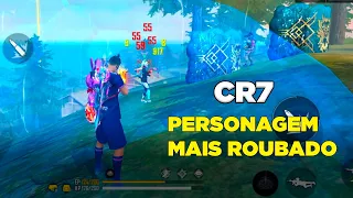 TESTEI O NOVO PERSONAGEM CR7 E ELE TA MUITO ROUBADO - FREE FIRE