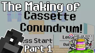 The Making of Cassette Conundrum Devlog Part 1 of 2 | Brackeys' Game Jam 2020.2 | Game Devlogs